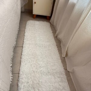 Alfombra "NÓRDICA" 50 x 1,50 cm (BLANCO)