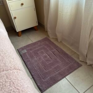 Alfombra "ATHENAS" 50 x 70 cm (ROSA VIEJO)