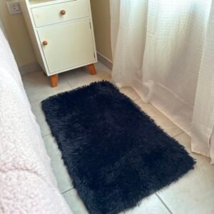 Alfombra "NÓRDICA" 50 x 80 cm (GRIS OSCURA)