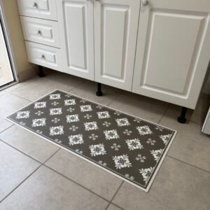 Alfombra " VINILICA" 50 cm x 100 cm ROMBOS