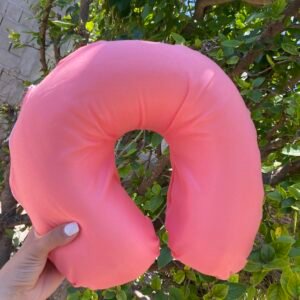 Cuellito para viajes ''ROSADO LISO''