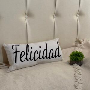 Almohadón ''FELICIDAD''