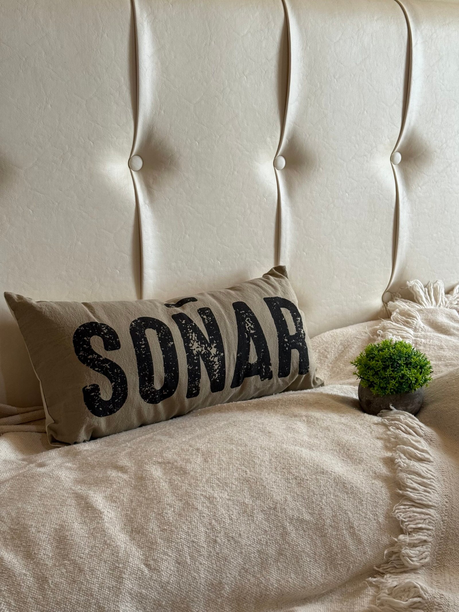 Almohadón " SOÑAR"