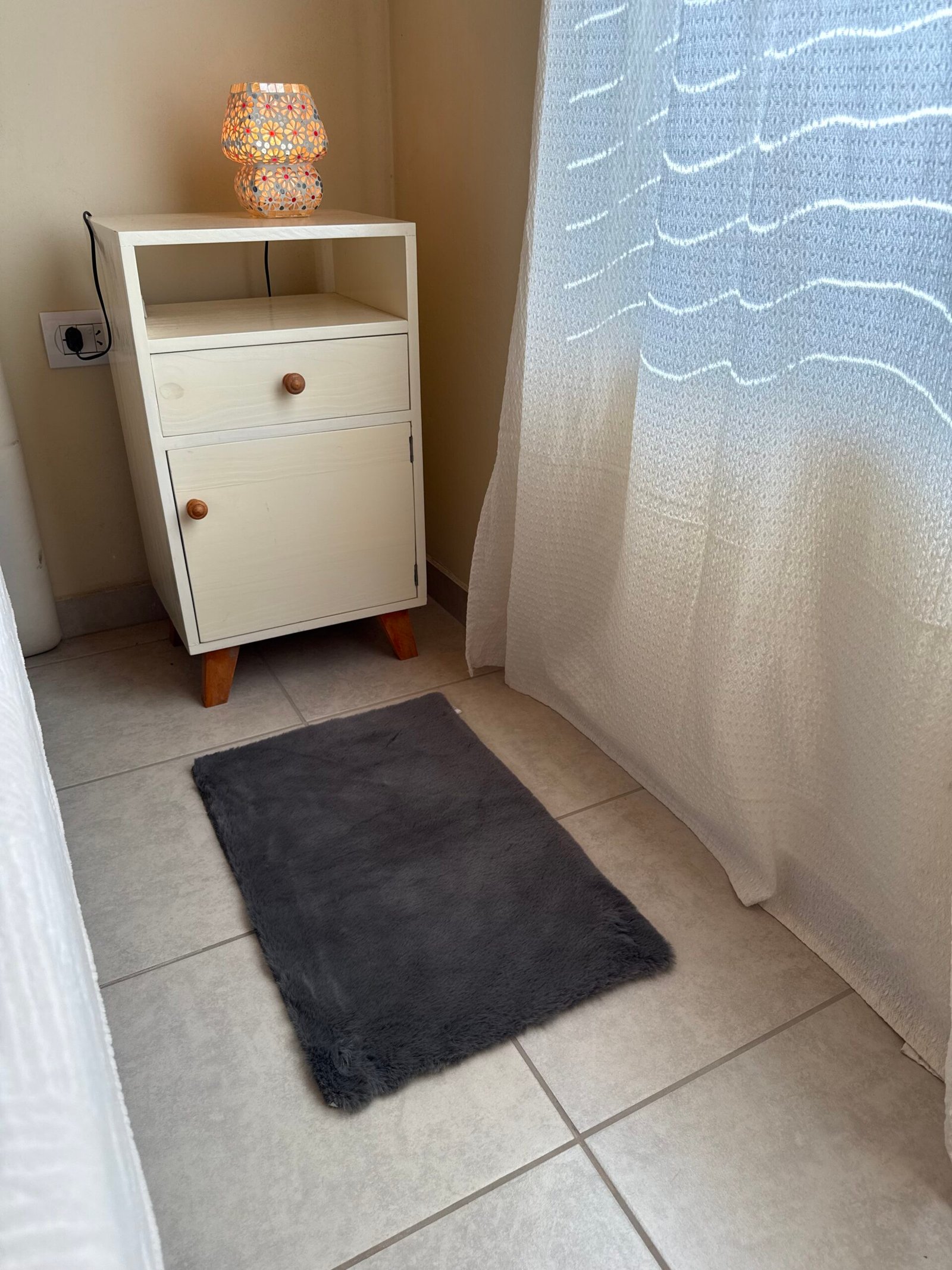 Alfombra "PELO CORTO SUAVE" Gris