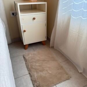 Alfombra "PELO CORTO SUAVE" Beige