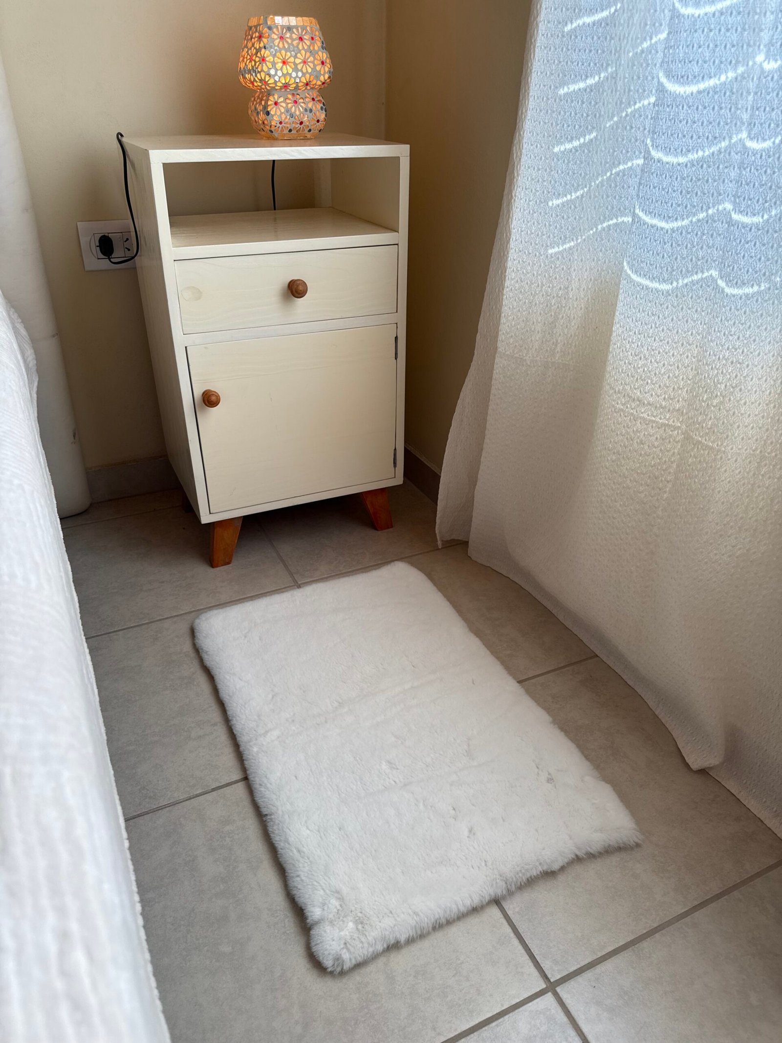 Alfombra "PELO CORTO SUAVE" Blanca