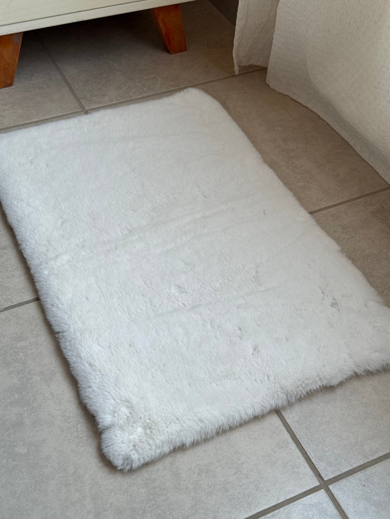 Alfombra "PELO CORTO SUAVE" Blanca - Image 2