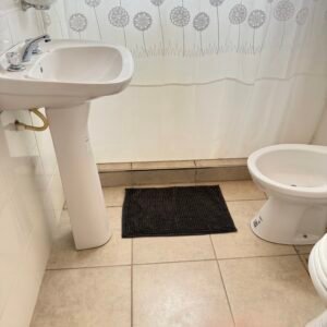 Alfombra " SHAGGY POMPÓN " Rectangular Gris oscuro