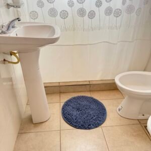 Alfombra "SHAGGY" Redonda AZUL