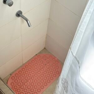 Alfombra " PVC CON SOPAPA " Salmón